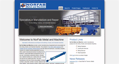 Desktop Screenshot of norfabmetal.ca